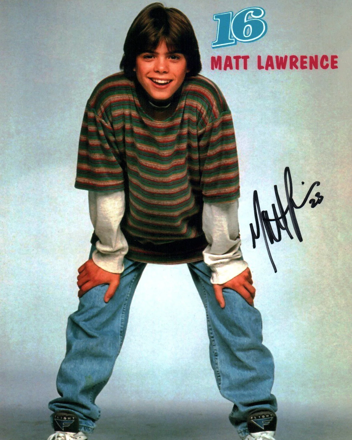 Matthew Lawrence 16 Magazine 8x10 Photo Signed JSA Certified Autograph - Image 3