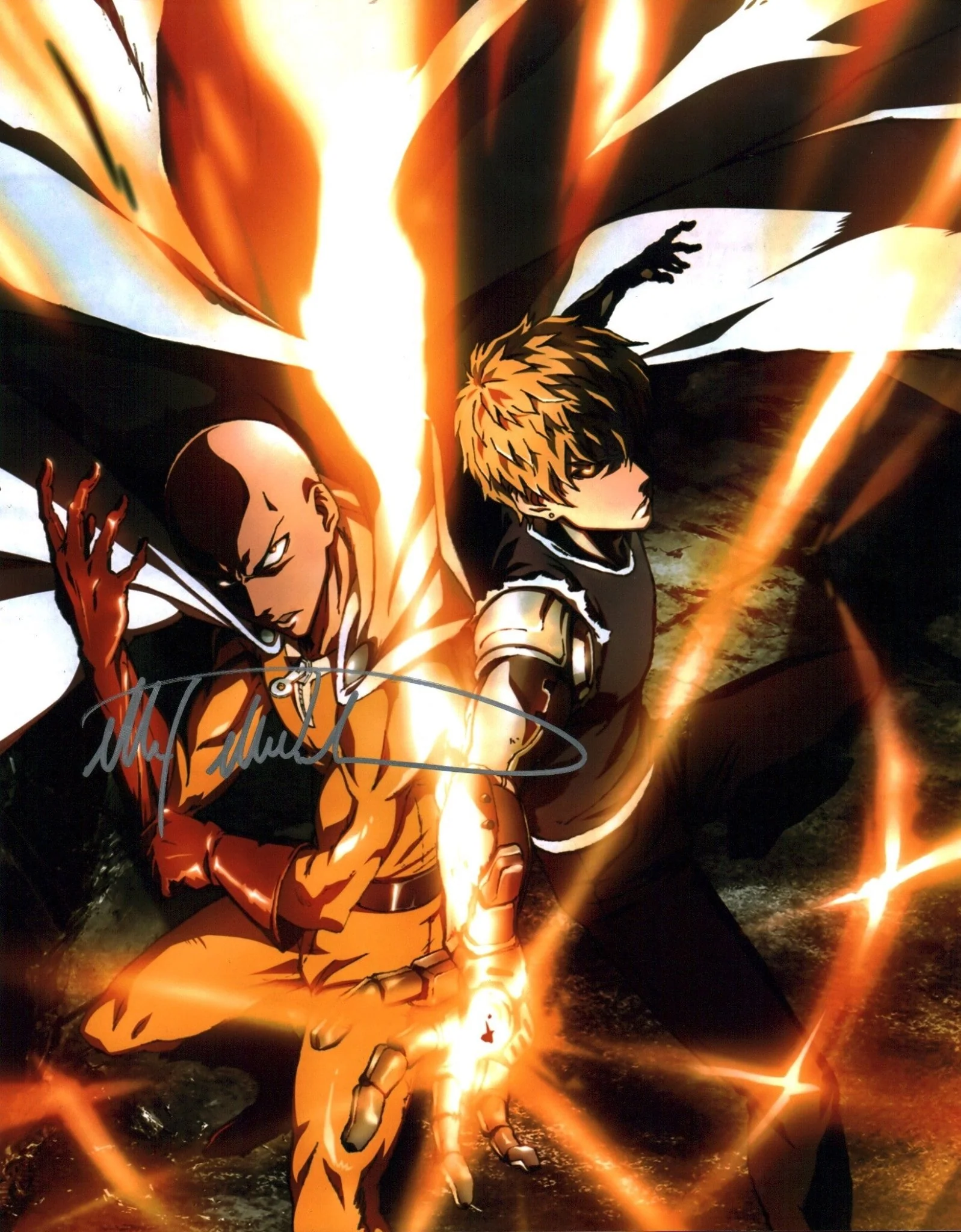 Max Mittelman One Punch Man 11x14 Photo Poster Signed JSA Certified Autograph - Image 2