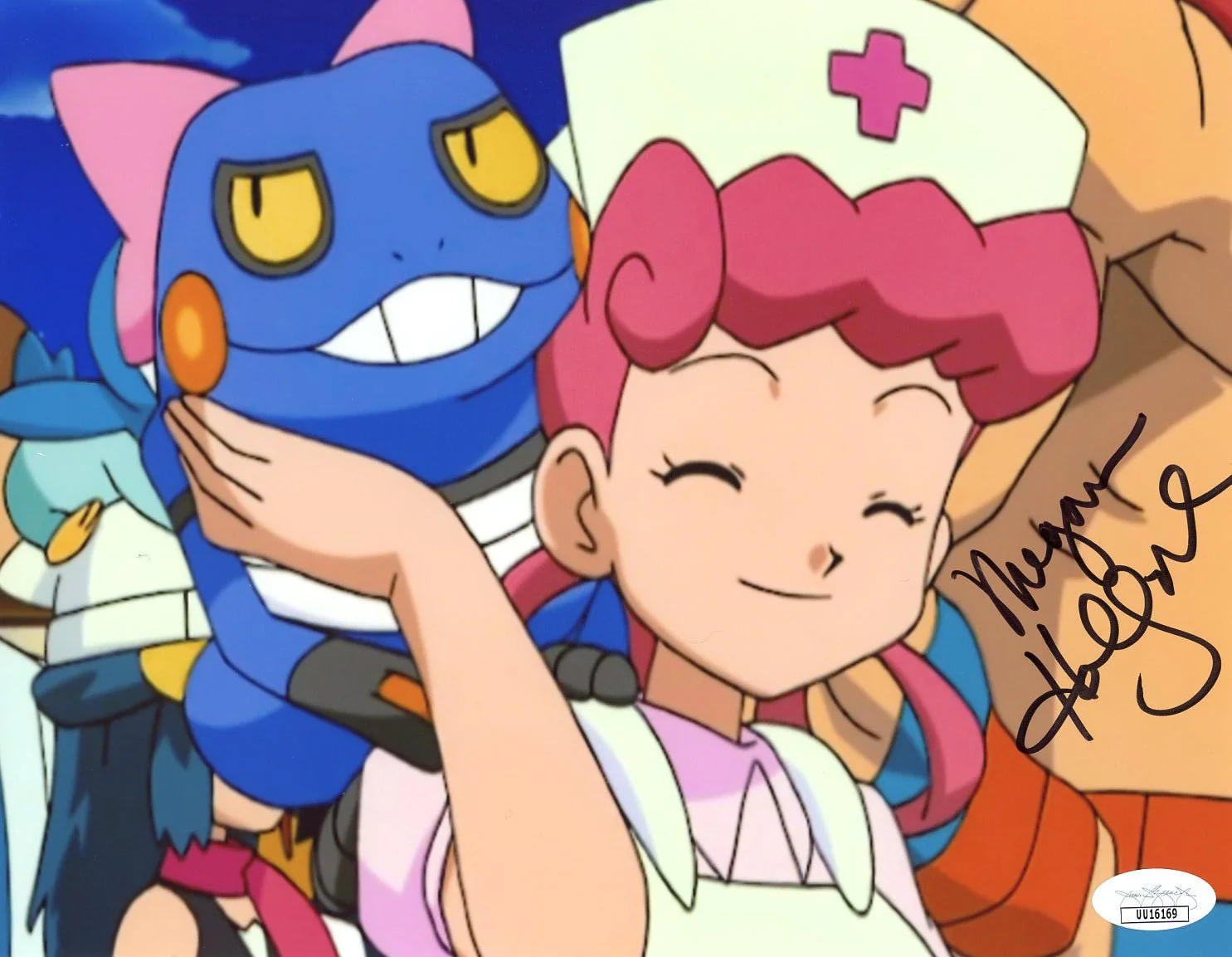 Megan Hollingshead Pokemon 8x10 Signed Photo JSA Certified Autograph - Image 2