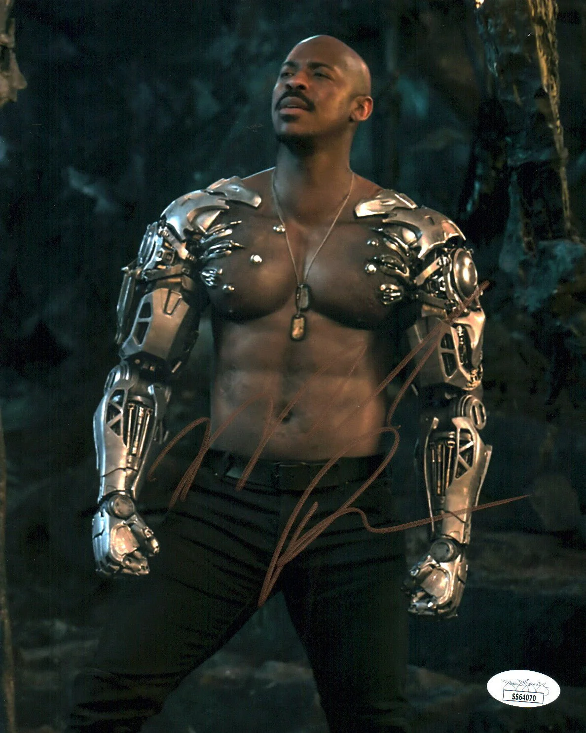Mehcad Brooks Mortal Kombat 8x10 Photo Signed JSA Certified Autograph