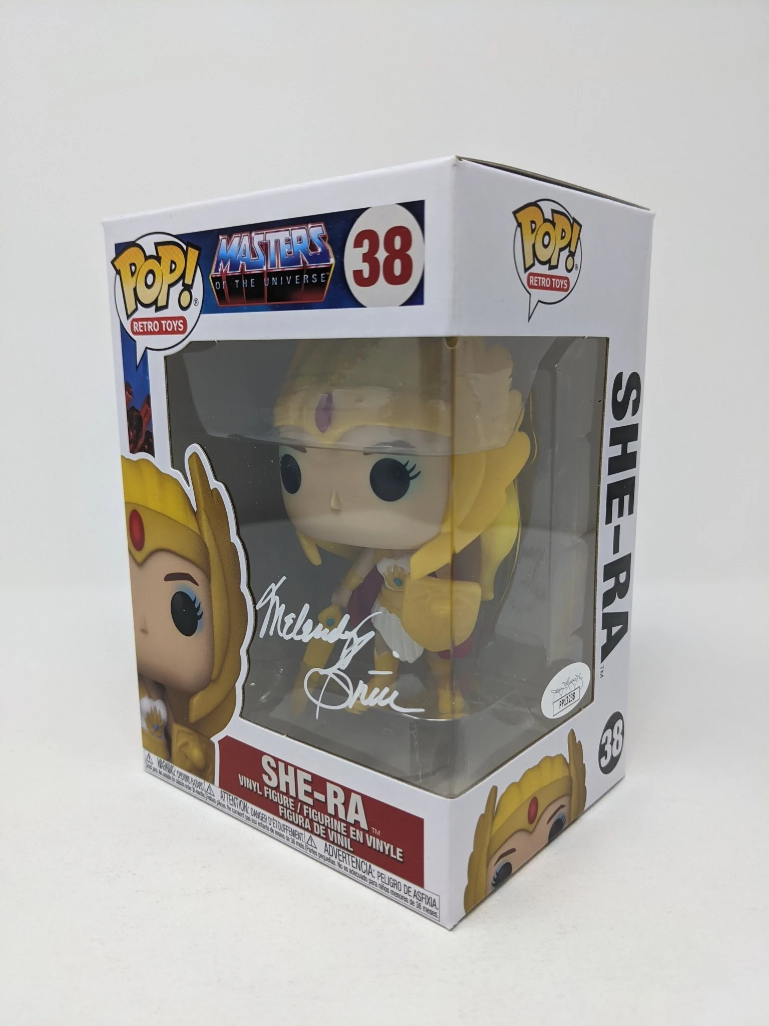 Melendy Britt MOTU She-Ra #38 Signed Funko Pop JSA Certified Autograph