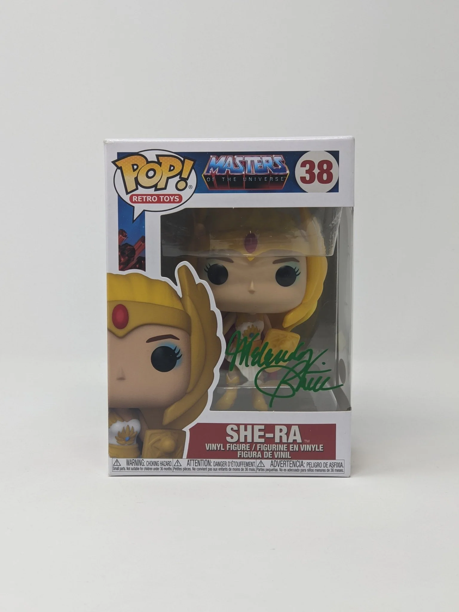 Melendy Britt MOTU She-Ra #38 Signed Funko Pop JSA Certified Autograph - Image 7