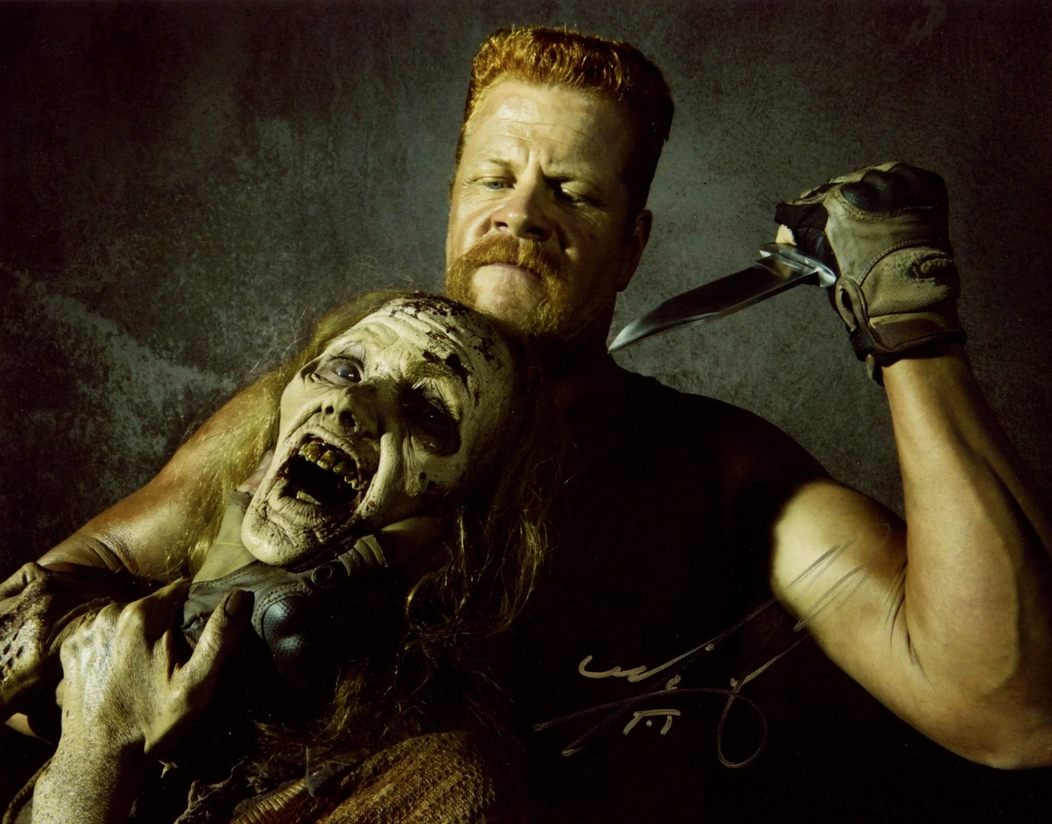 Michael Cudlitz The Walking Dead 8x10 Signed Photo JSA Certified Autograph - Image 2
