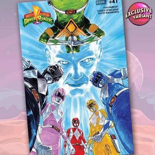 Mighty Morphin Power Rangers #41 GalaxyCon Exclusive Marco Rudy Variant Comic Book