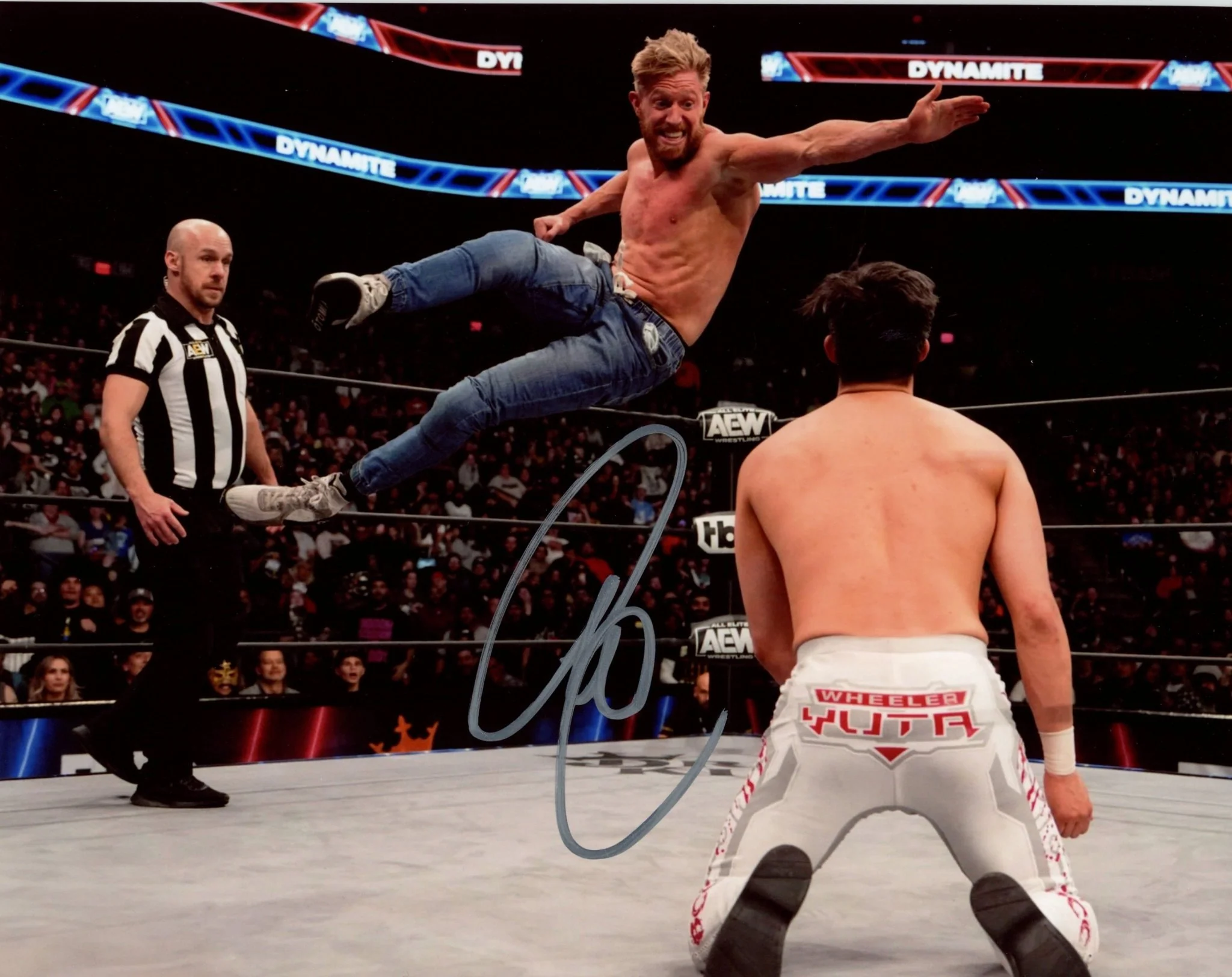 Orange Cassidy AEW Wrestling 8x10 Signed Photo JSA Certified Autograph