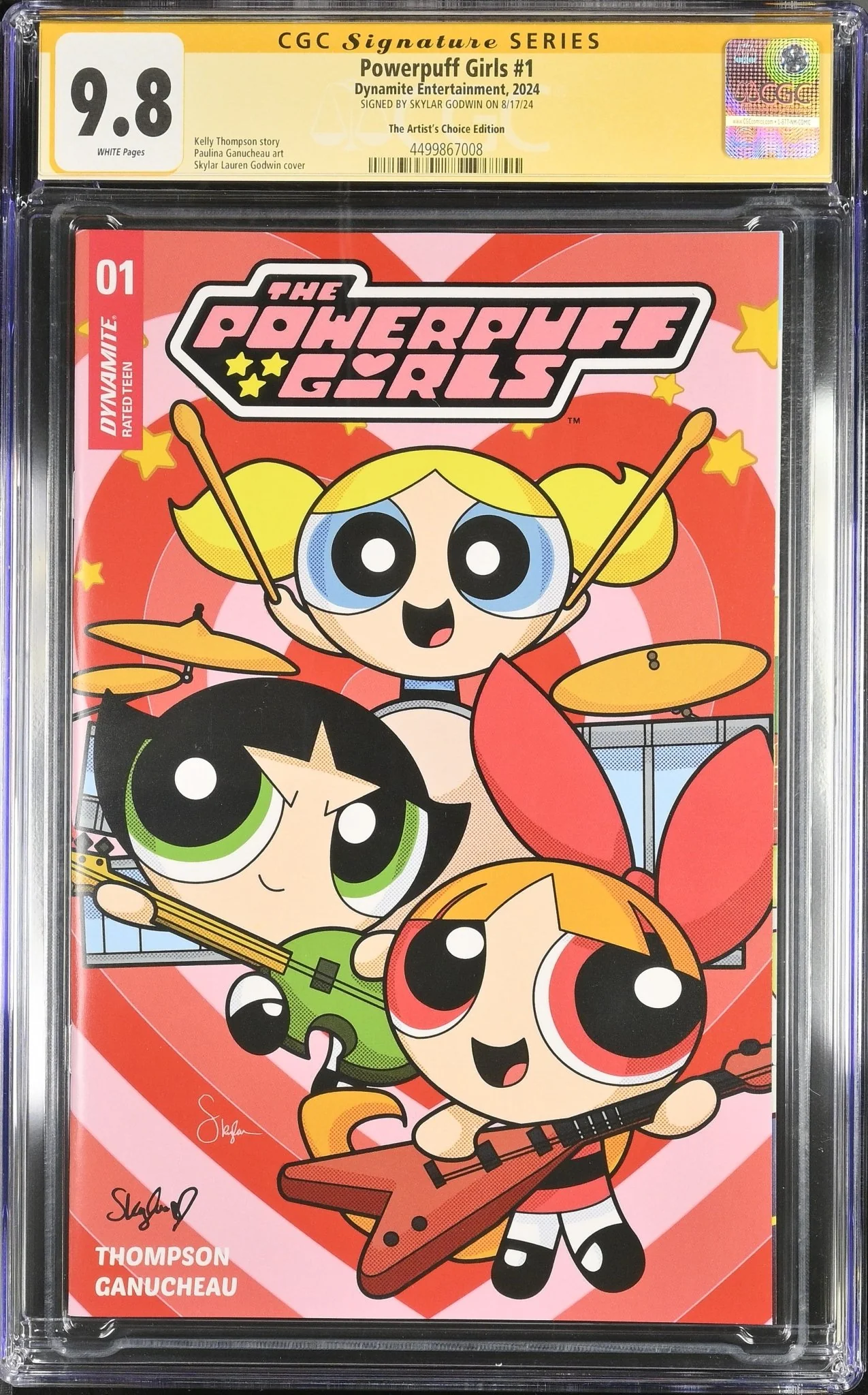 Powerpuff Girls #1 The Artist's Choice Edition CGC Signature Series 9.8 Signed by Skylar Godwin - Image 10