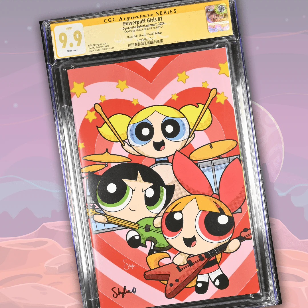 Powerpuff Girls #1 The Artist's Choice "Virgin" Edition CGC Signature Series 9.9 Signed by Skylar Godwin