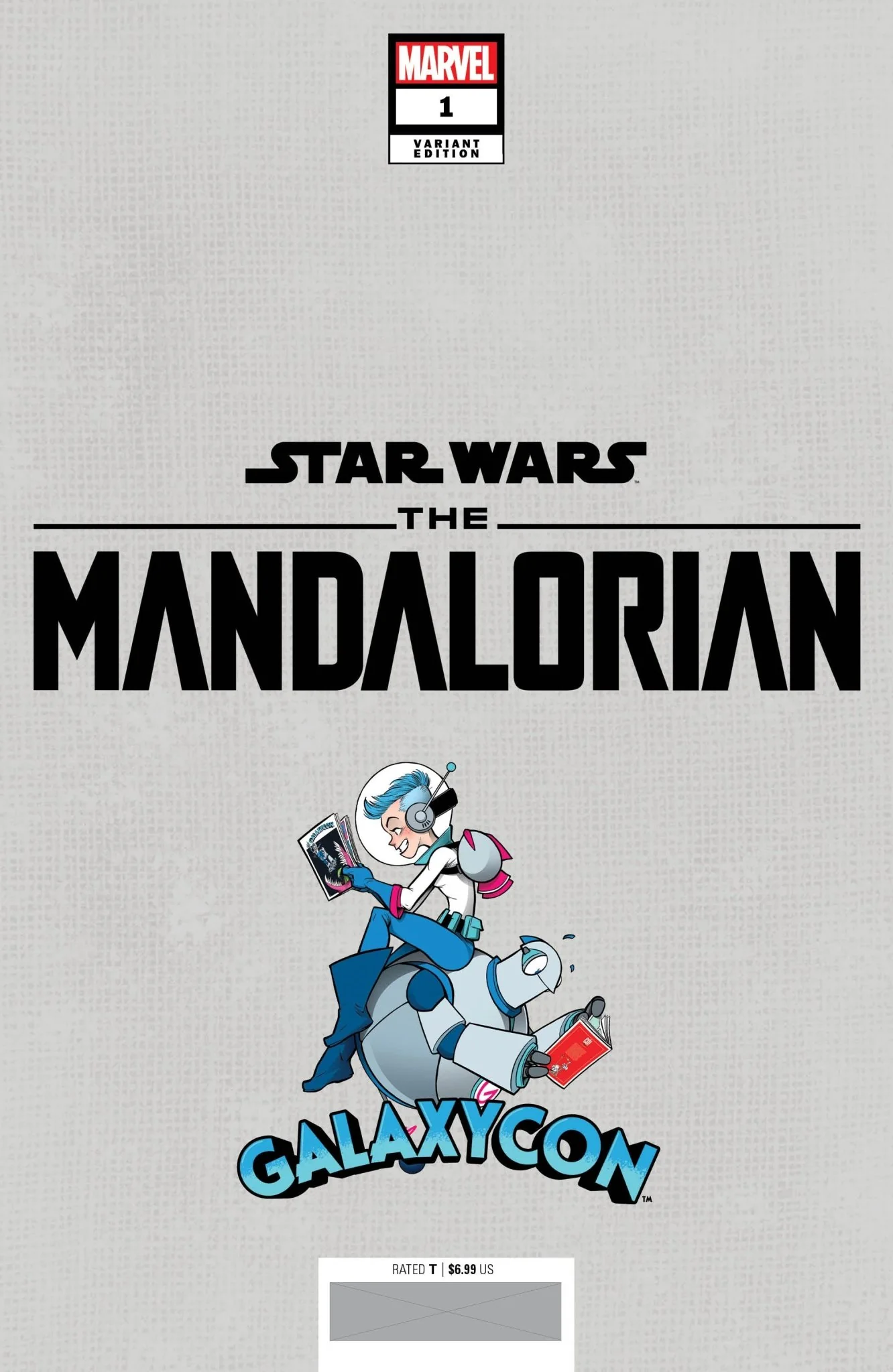 Star Wars The Mandalorian Season 2 #1 GalaxyCon Exclusive Variant Comic - Image 3