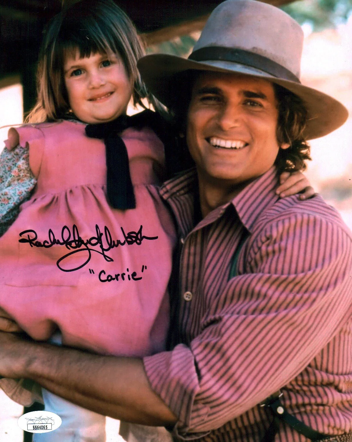 Rachel Lindsay Greenbush Little House on the Prairie 8x10 Signed Photo JSA Certified Autograph