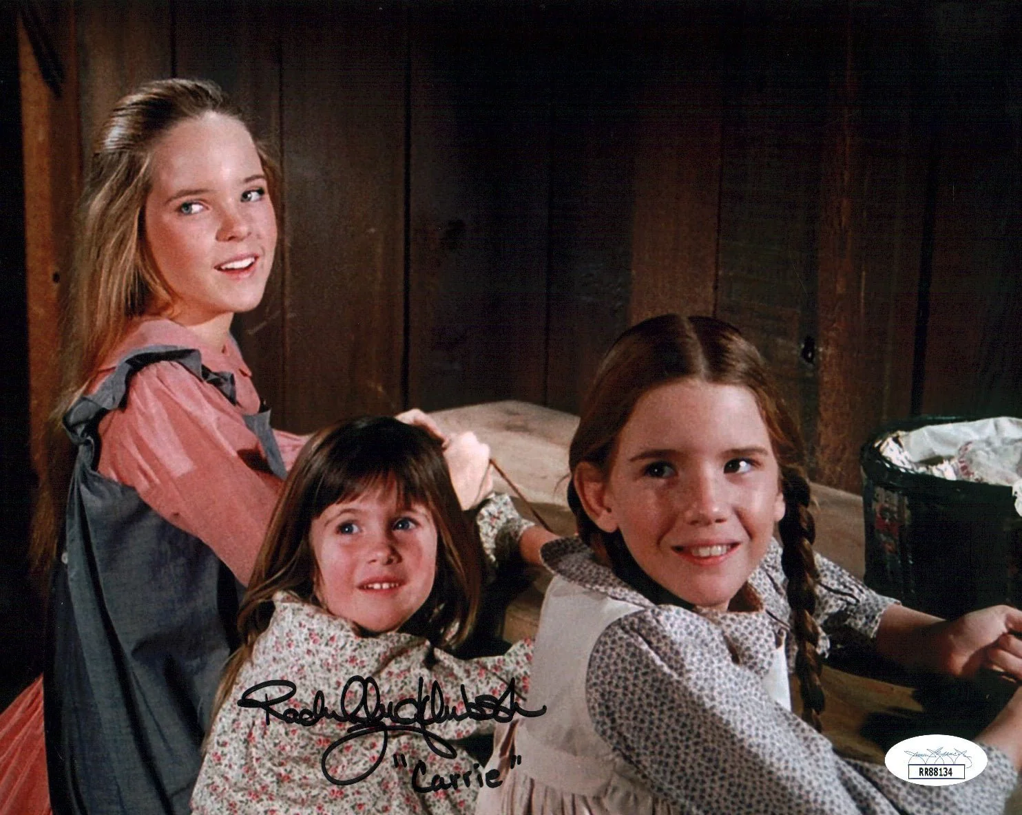 Rachel Lindsay Greenbush Little House on the Prairie 8x10 Signed Photo JSA Certified Autograph