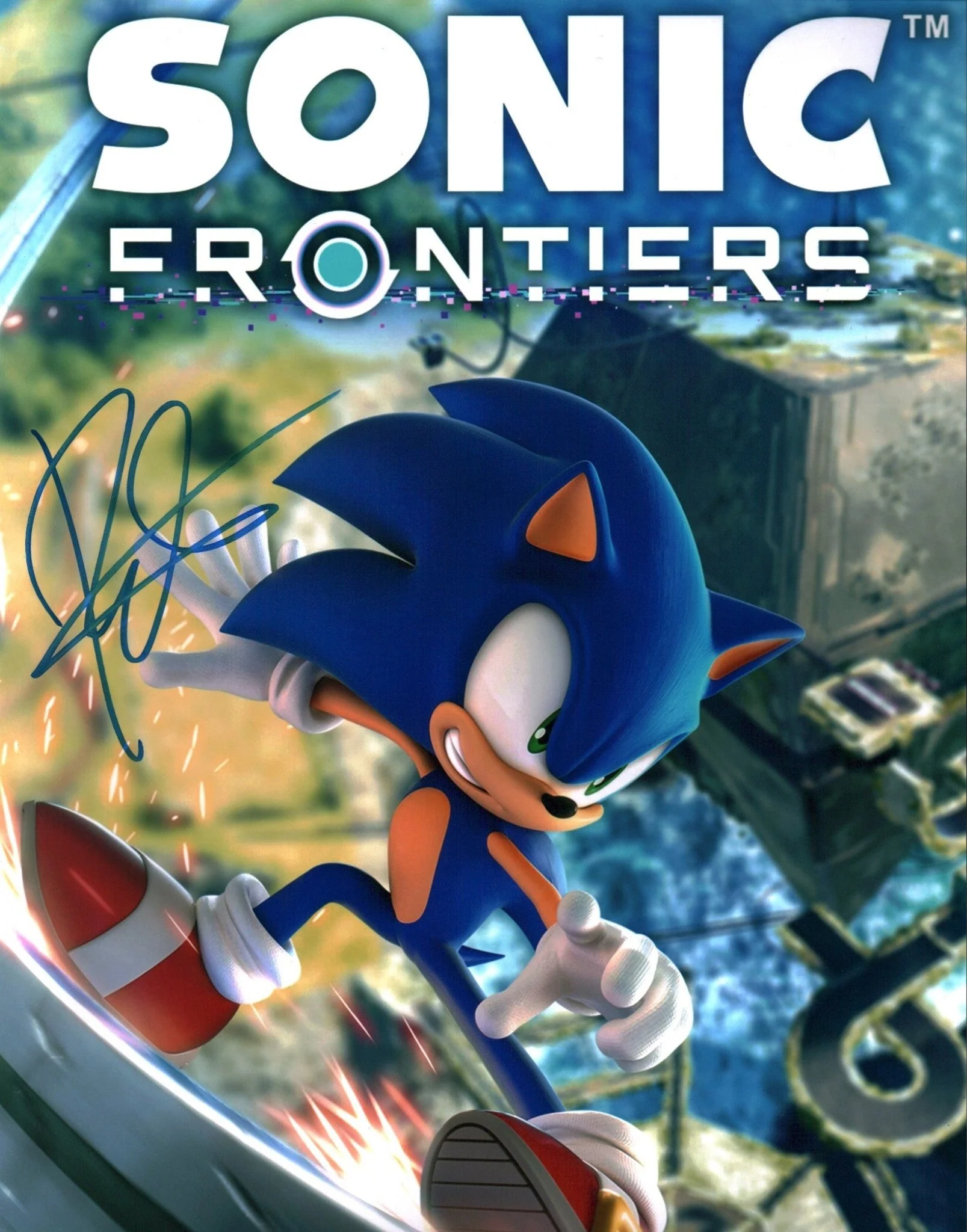 Roger Craig Smith Sonic Frontiers 11x14 Signed Photo Poster JSA Certified Autograph