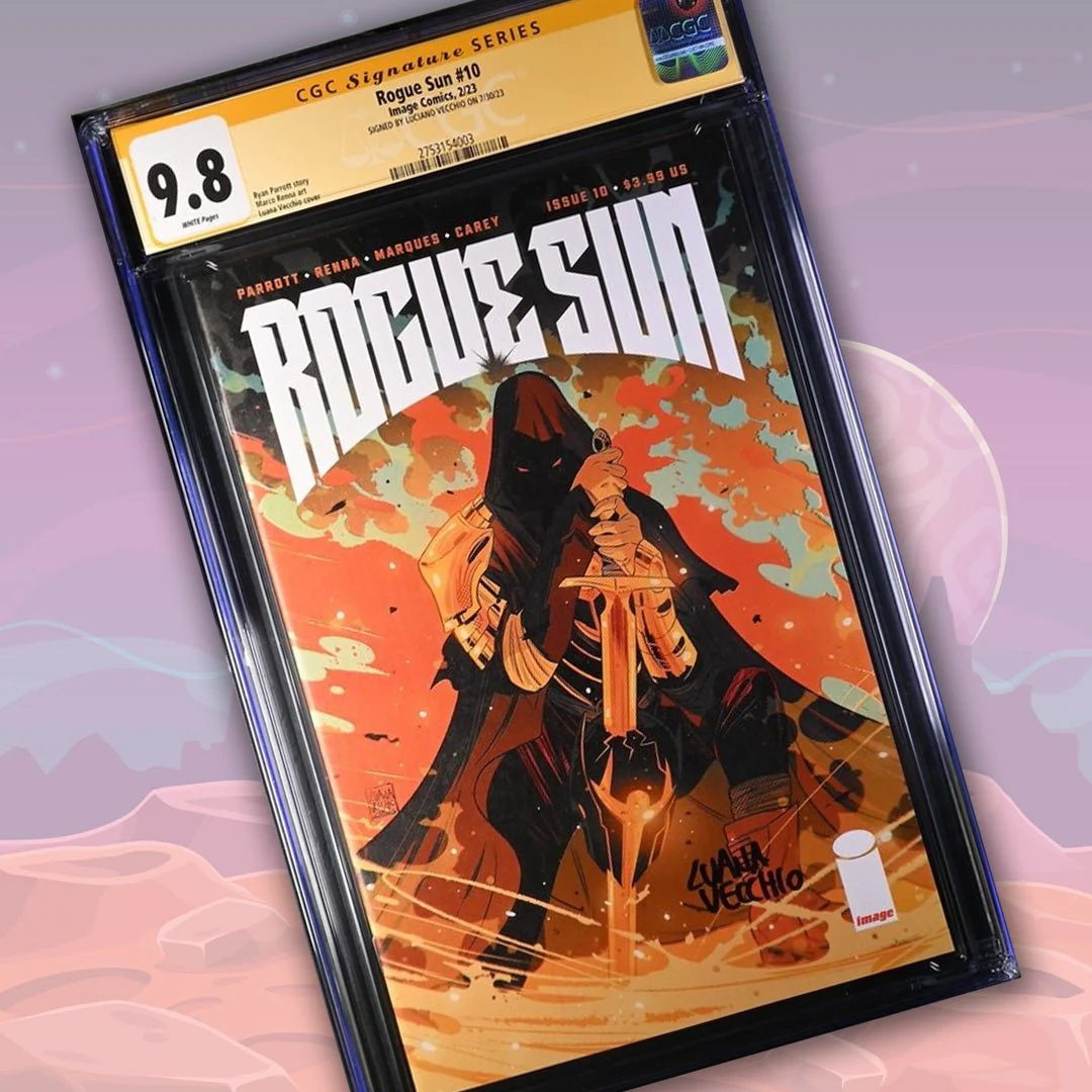 Rogue Sun #10  Image Comics CGC Signature Series 9.8 Signed Luana Vecchio
