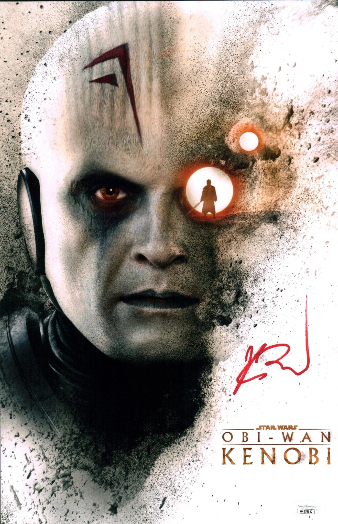 Rupert Friend Star Wars Obi-Wan Kenobi 11x17 Signed Photo Poster JSA Certified Autograph