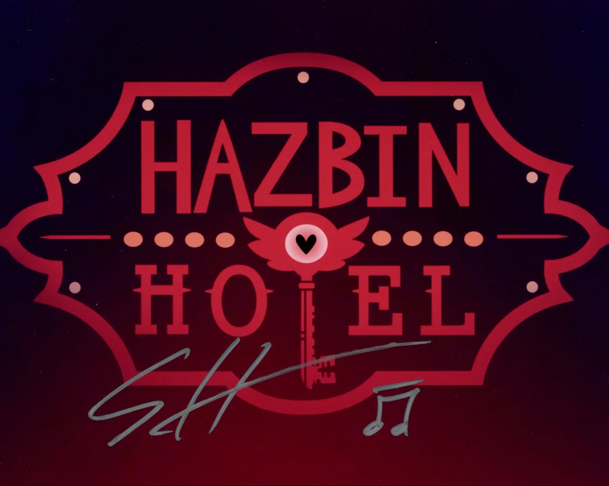 Sam Haft Hazbin Hotel 8x10 Photo Signed JSA Certified Autograph