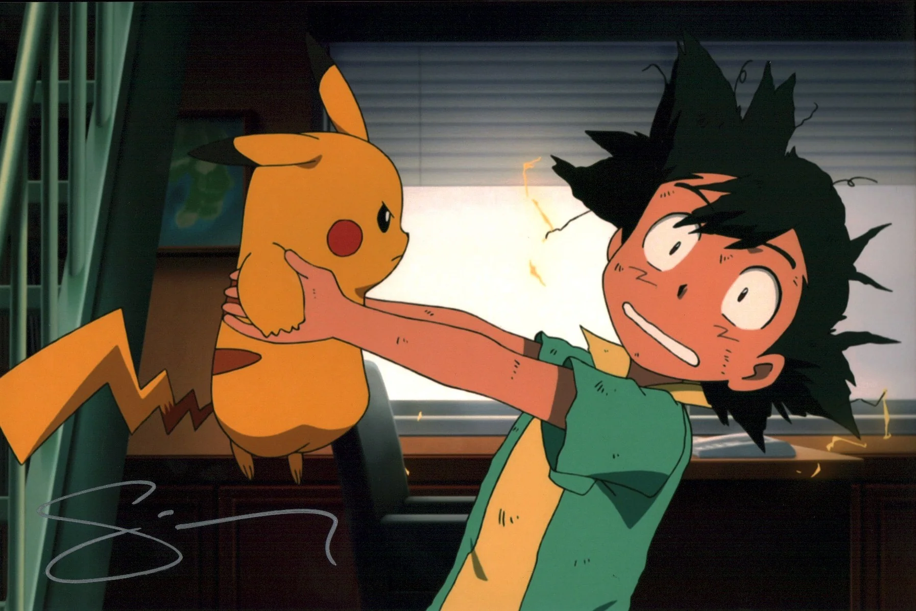 Sarah Natochenny Pokemon 8x12 Signed Photo JSA Certified Autograph - Image 2