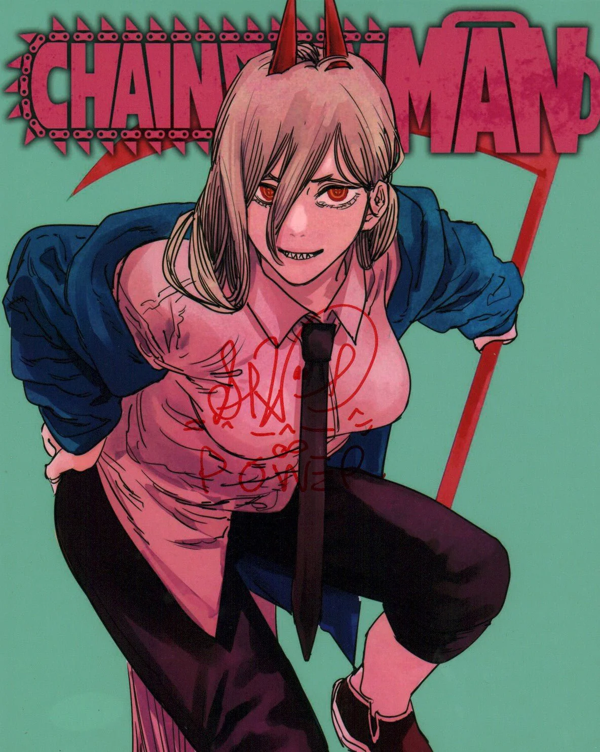 Sarah Wiedenheft Chainsaw Man 8x10 Signed Photo JSA COA Certified Autograph - Image 2