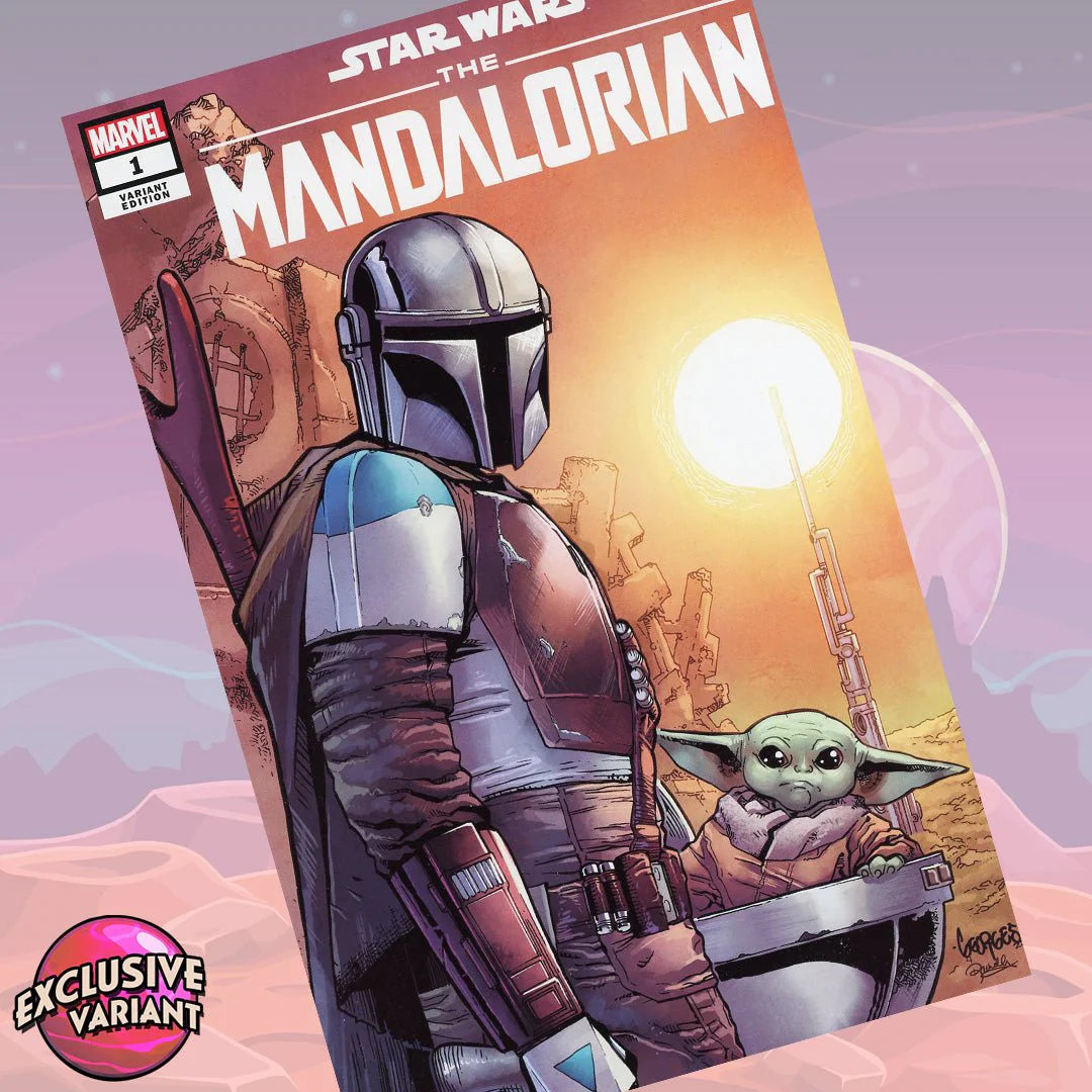 Star Wars: The Mandalorian #1 GalaxyCon Exclusive Variant Comic Book
