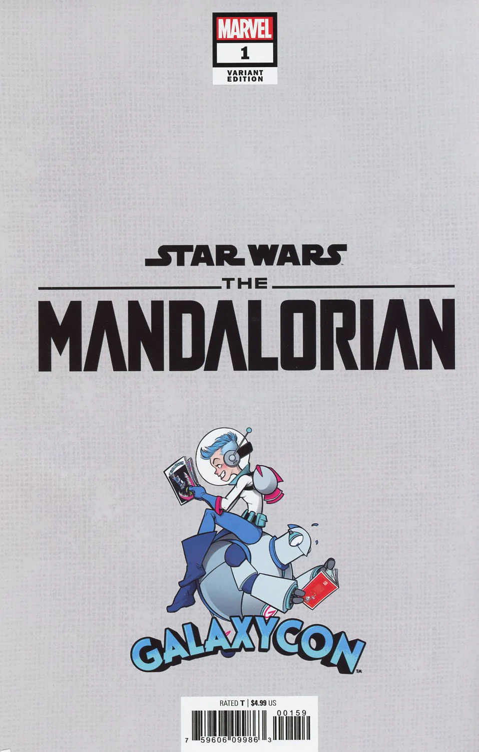 Star Wars: The Mandalorian #1 GalaxyCon Exclusive Variant Comic Book - Image 3