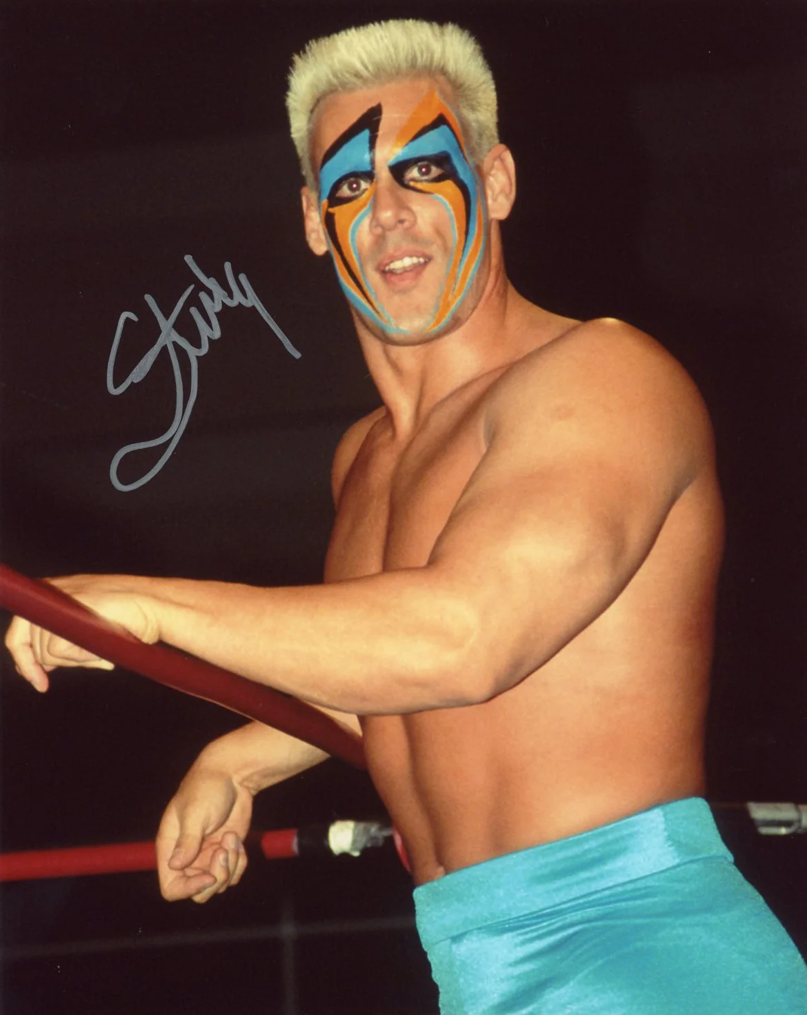 Sting WCW Wrestling 8x10 Signed Photo JSA Certified Autograph