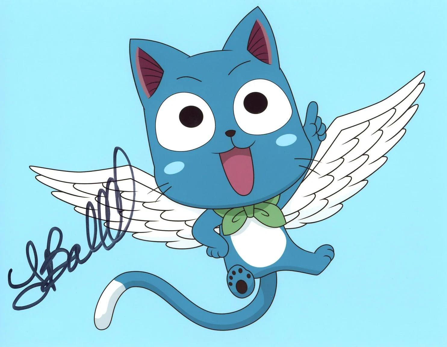 Tia Ballard Fairy Tail 8x10 Signed Photo JSA Certified Autograph