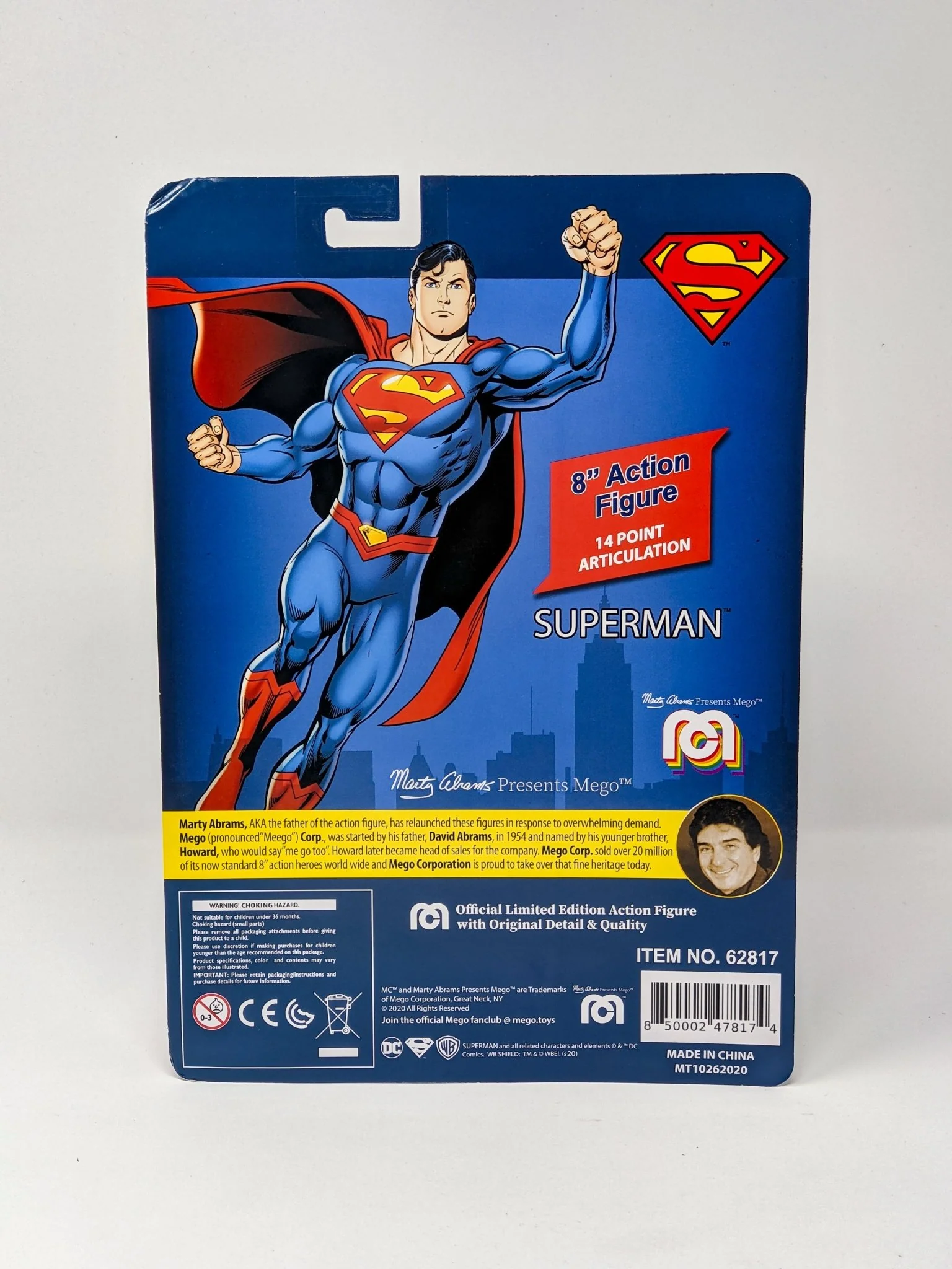 Tim Daly DC Superman Signed Mego Action Figure JSA Certified Autograph - Image 31