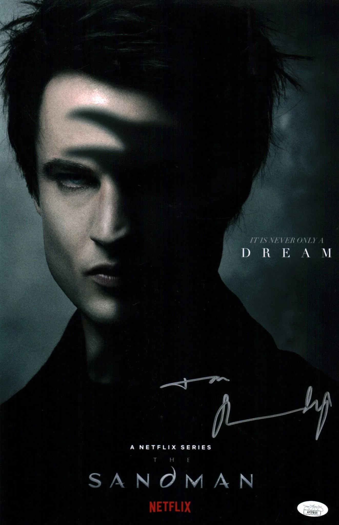 Tom Sturridge The Sandman 11x17 Signed Photo Poster JSA Certified Autograph