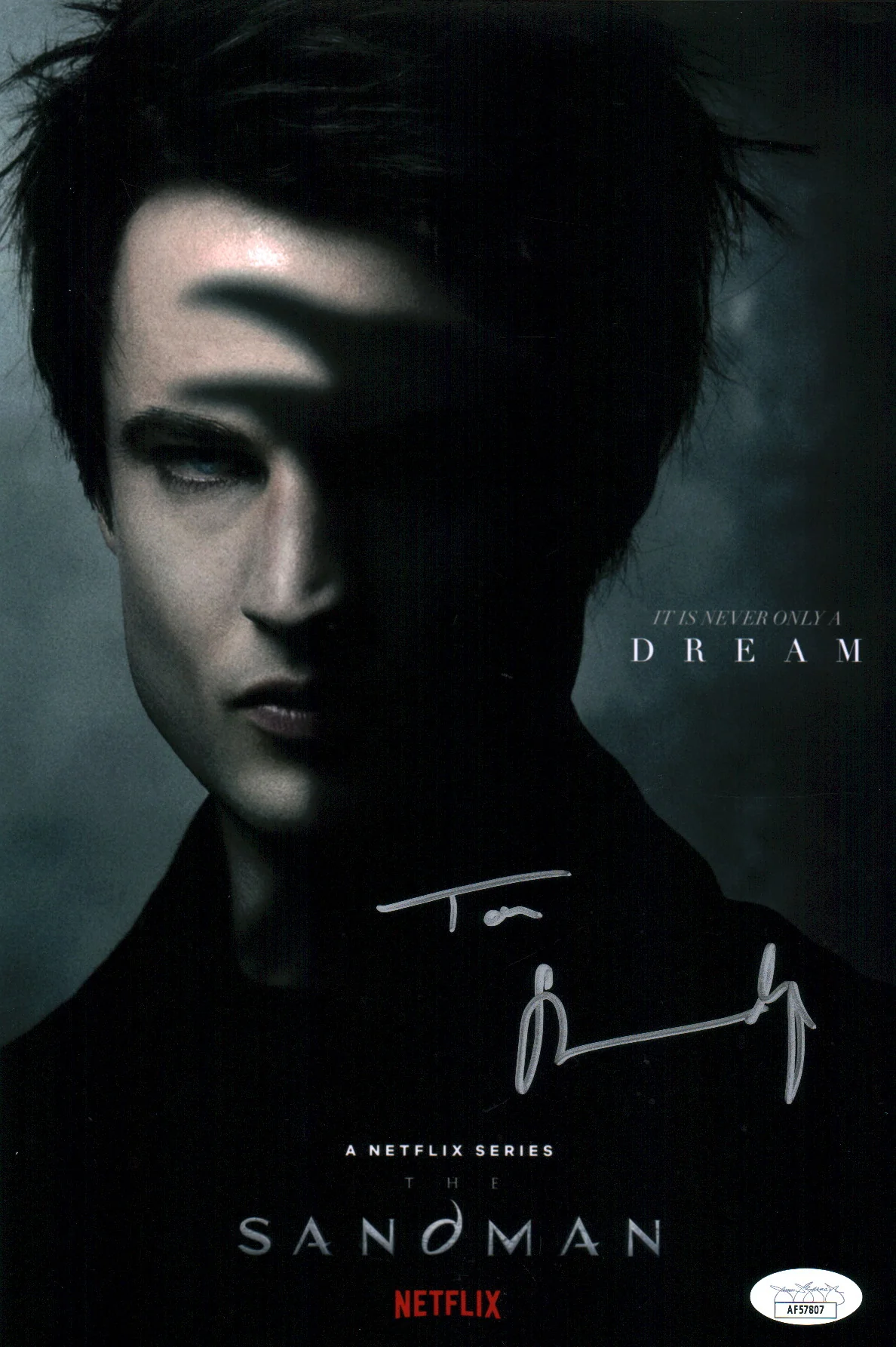 Tom Sturridge The Sandman 8x12 Signed Photo JSA Certified Autograph