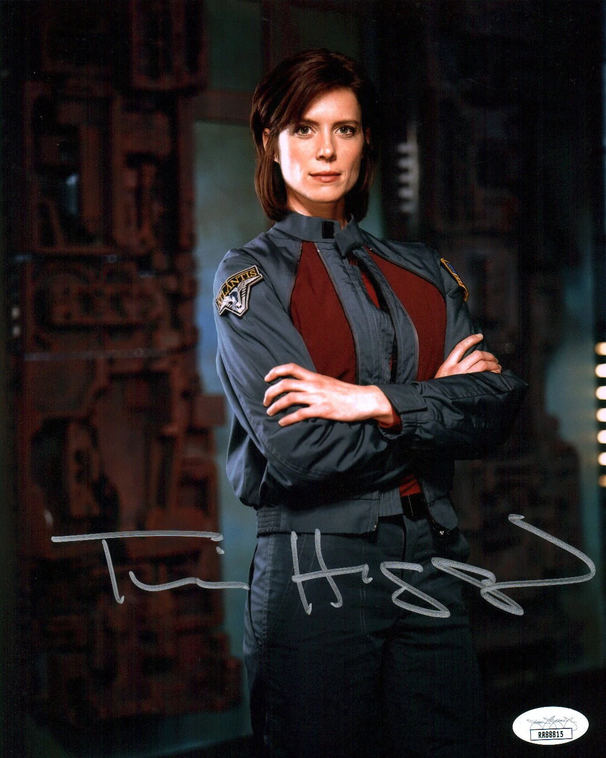 Torri Higginson Stargate Atlantis 8x10 Signed Photo JSA COA Certified Autograph