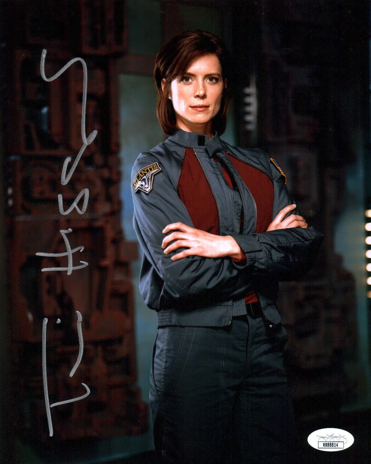 Torri Higginson Stargate Atlantis 8x10 Signed Photo JSA COA Certified Autograph - Image 2