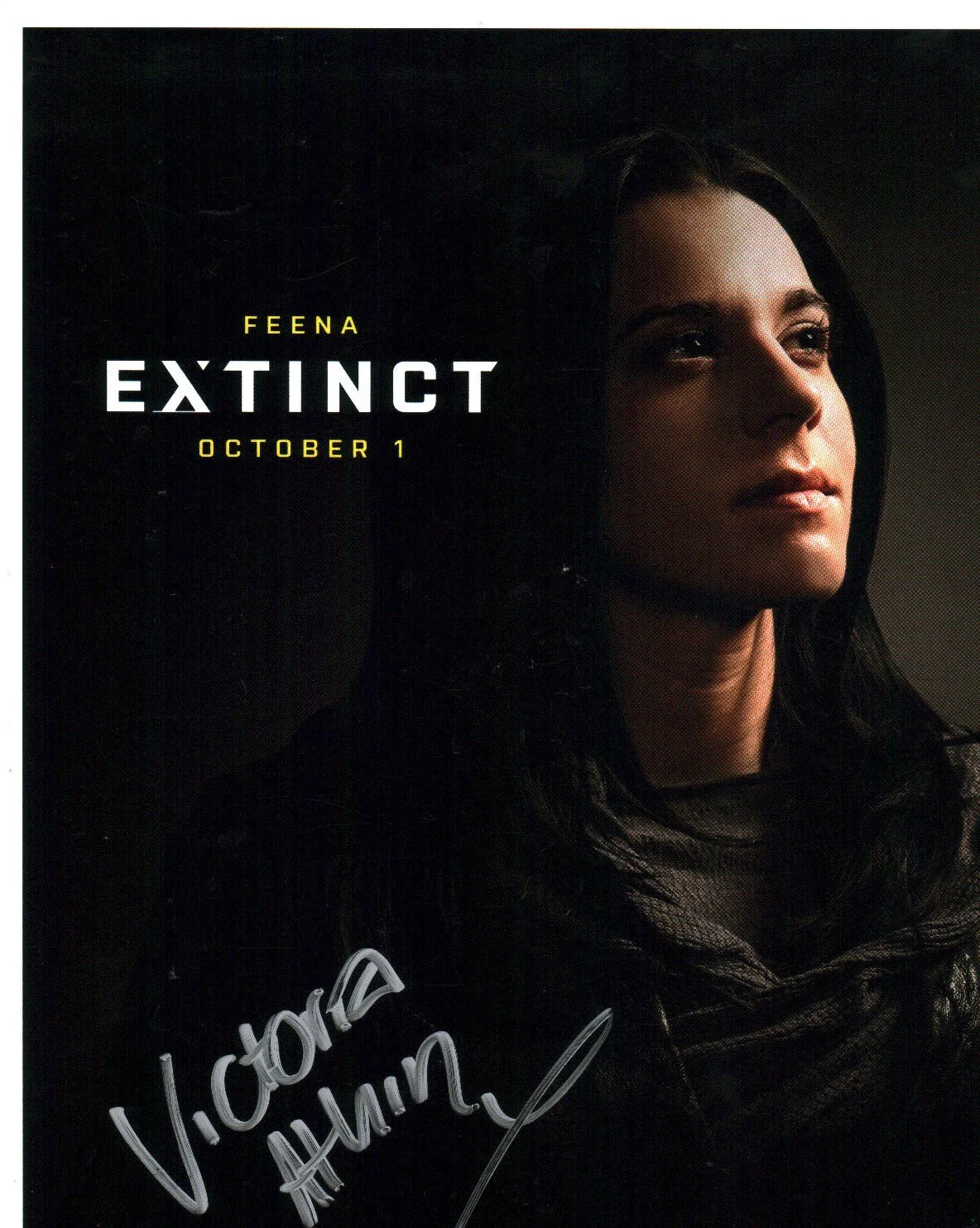 Victoria Atkin Extinct 8x10 Signed Photo JSA Certified Autograph