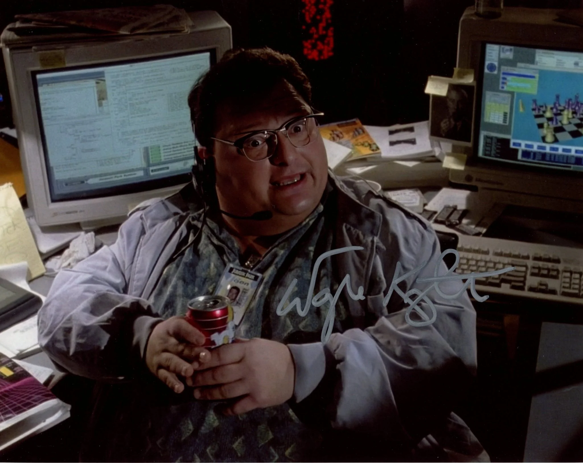 Wayne Knight Jurassic Park 8x10 Signed Photo JSA Certified Autograph