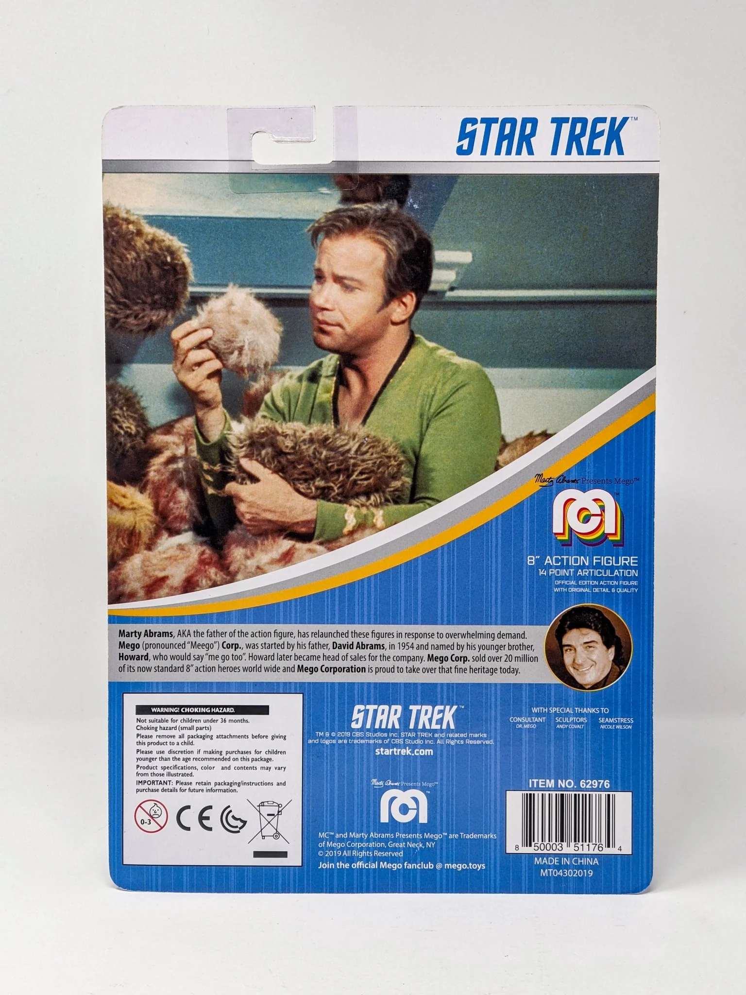 William Shatner Star Trek Captain Kirk Mego 8" Action Figure Signed JSA Certified Autograph - Image 35